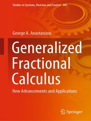 cover image of Generalized Fractional Calculus